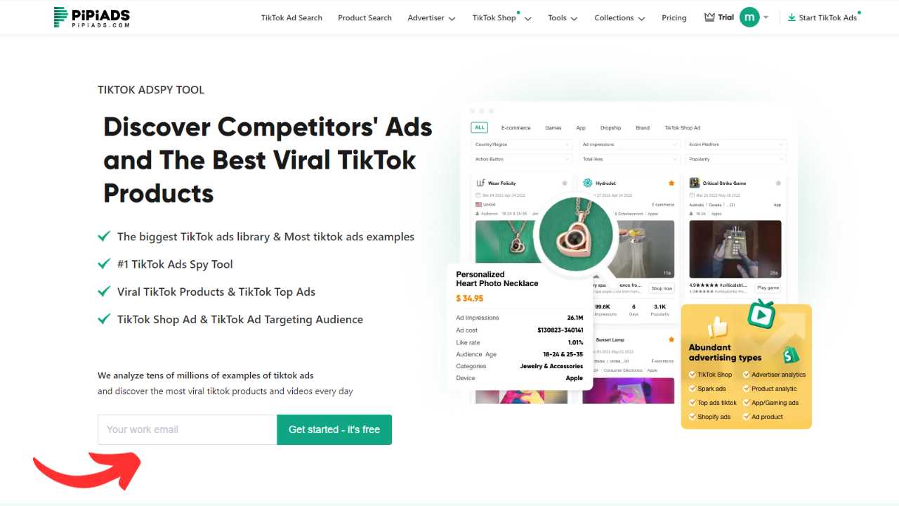 pipiads free trial