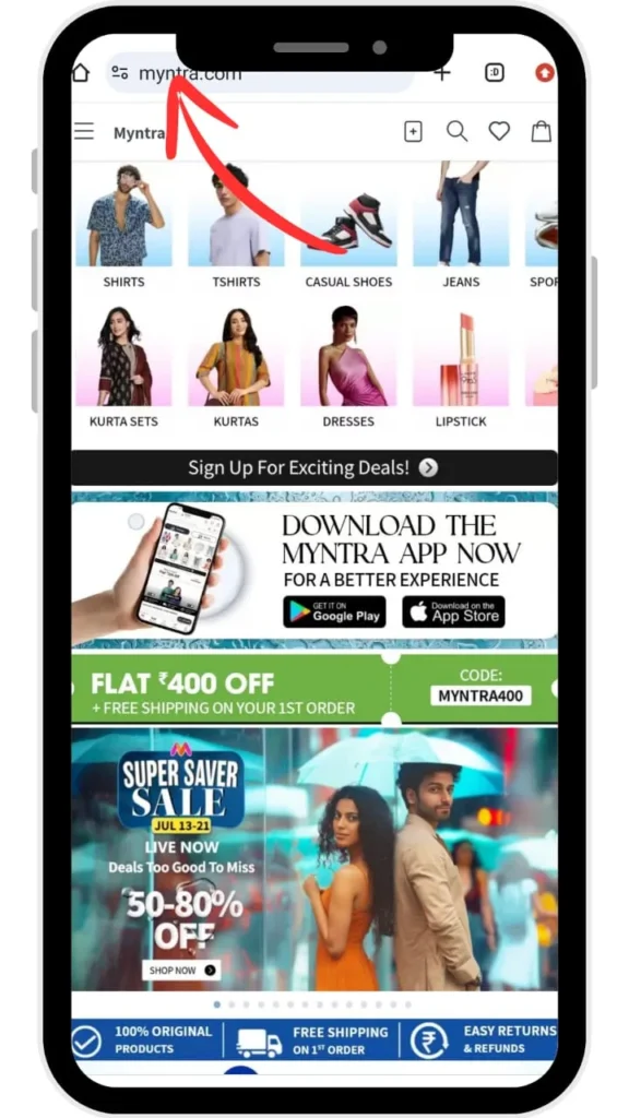 Myntra Coupon Code