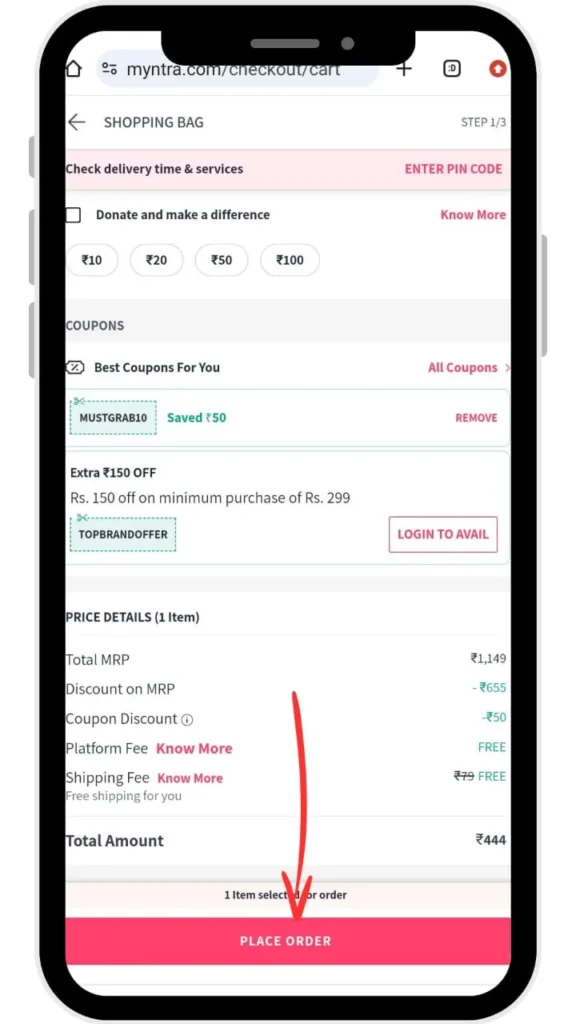 Myntra Coupon Code