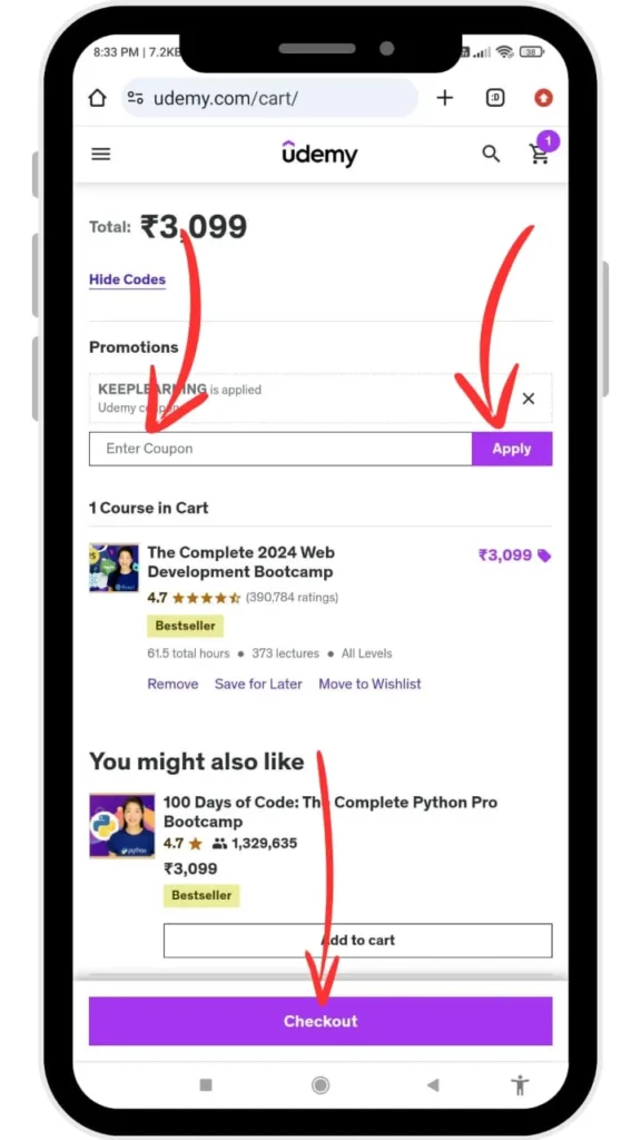 Udemy Coupon Code