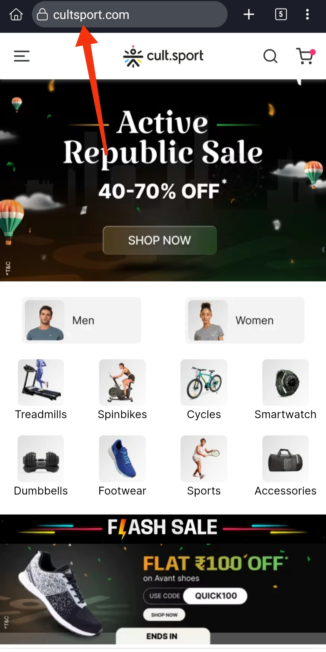 Cult Sports Coupon Code - Upto 50% Off