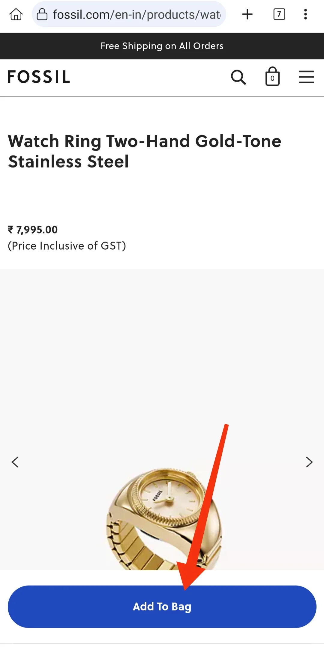 Fossil Coupon Code - Upto 50% Off - Republic Day Sale