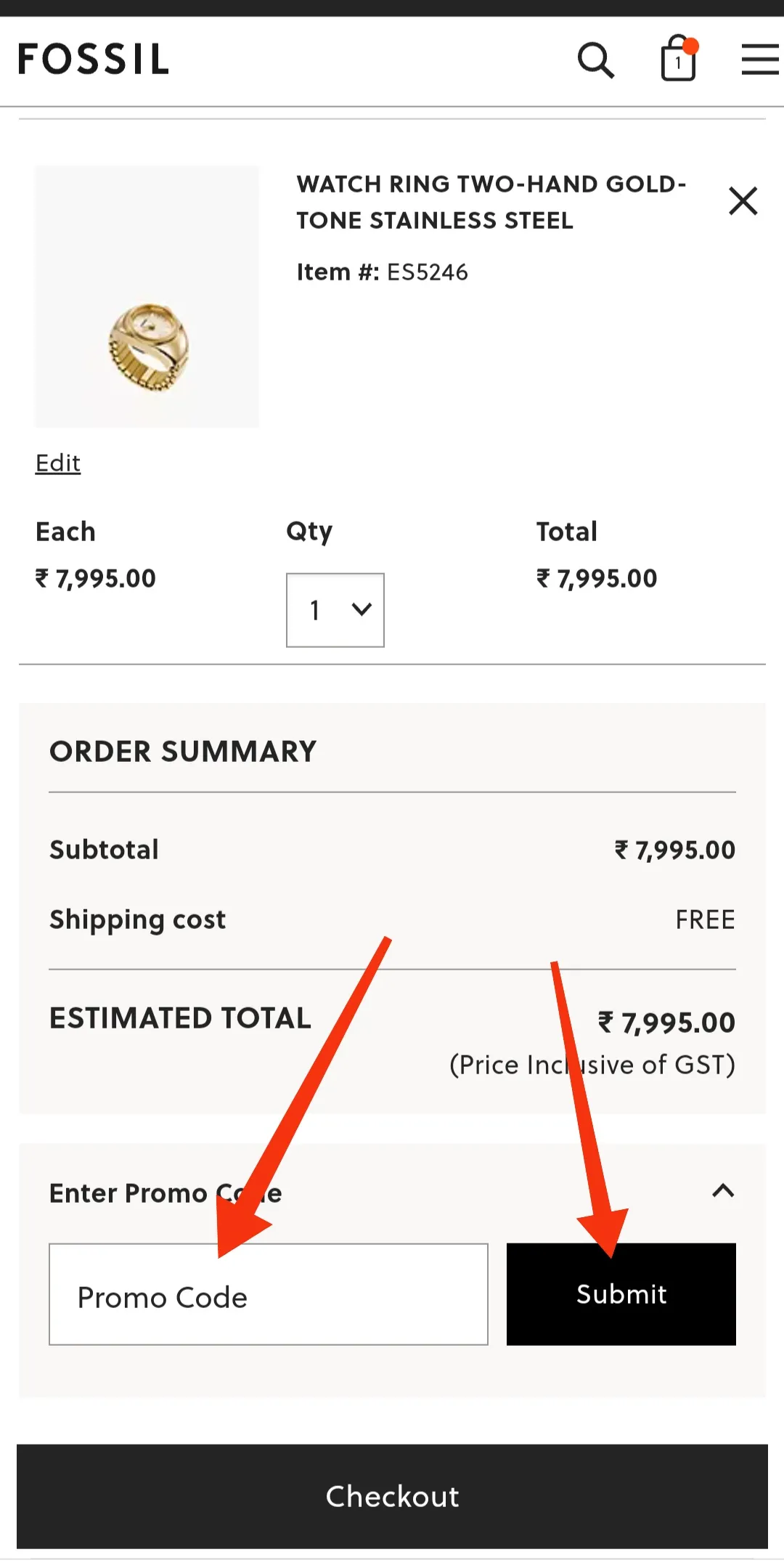 Fossil Coupon Code - Upto 50% Off - Republic Day Sale