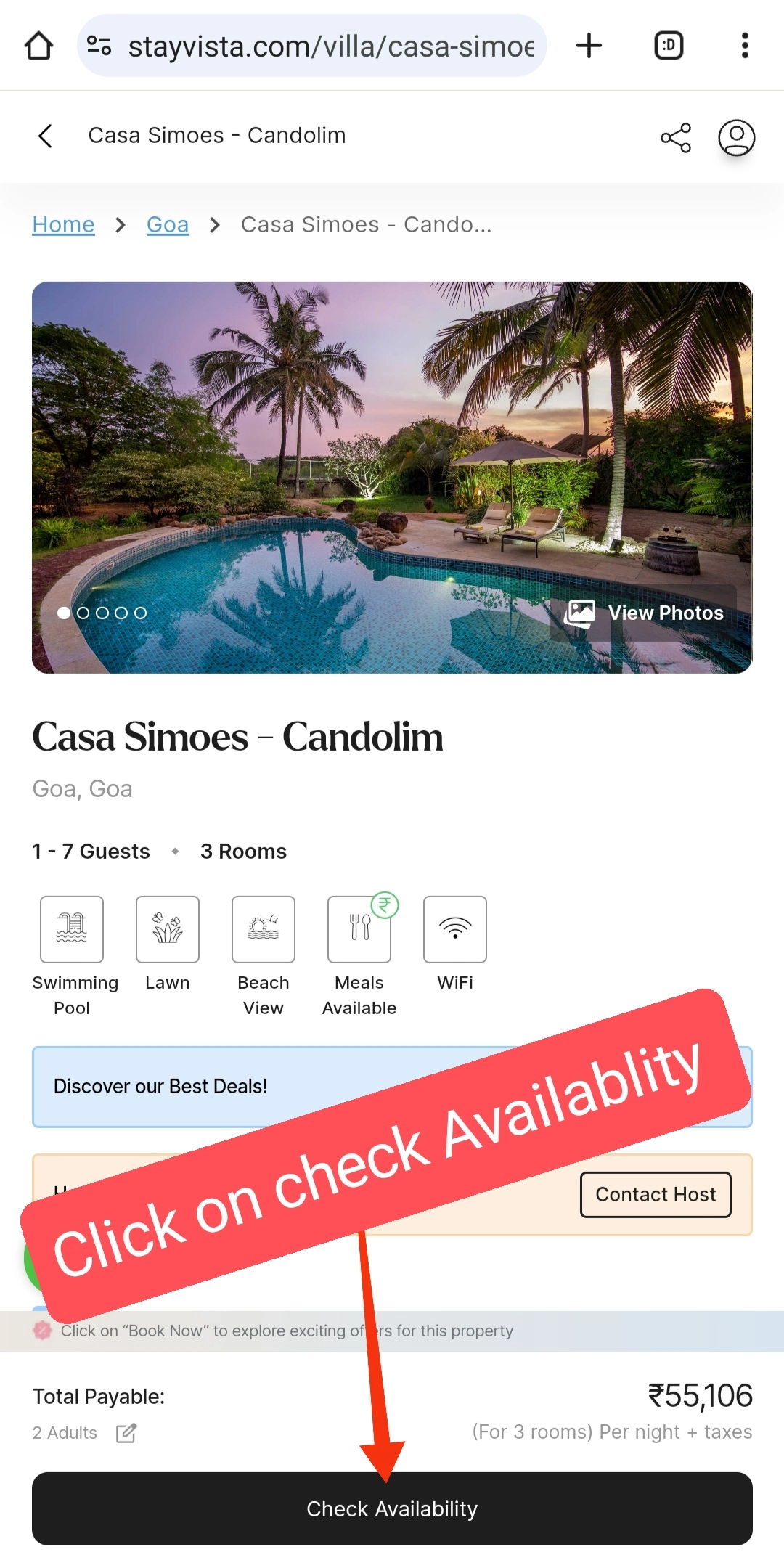 StayVista coupon codes.