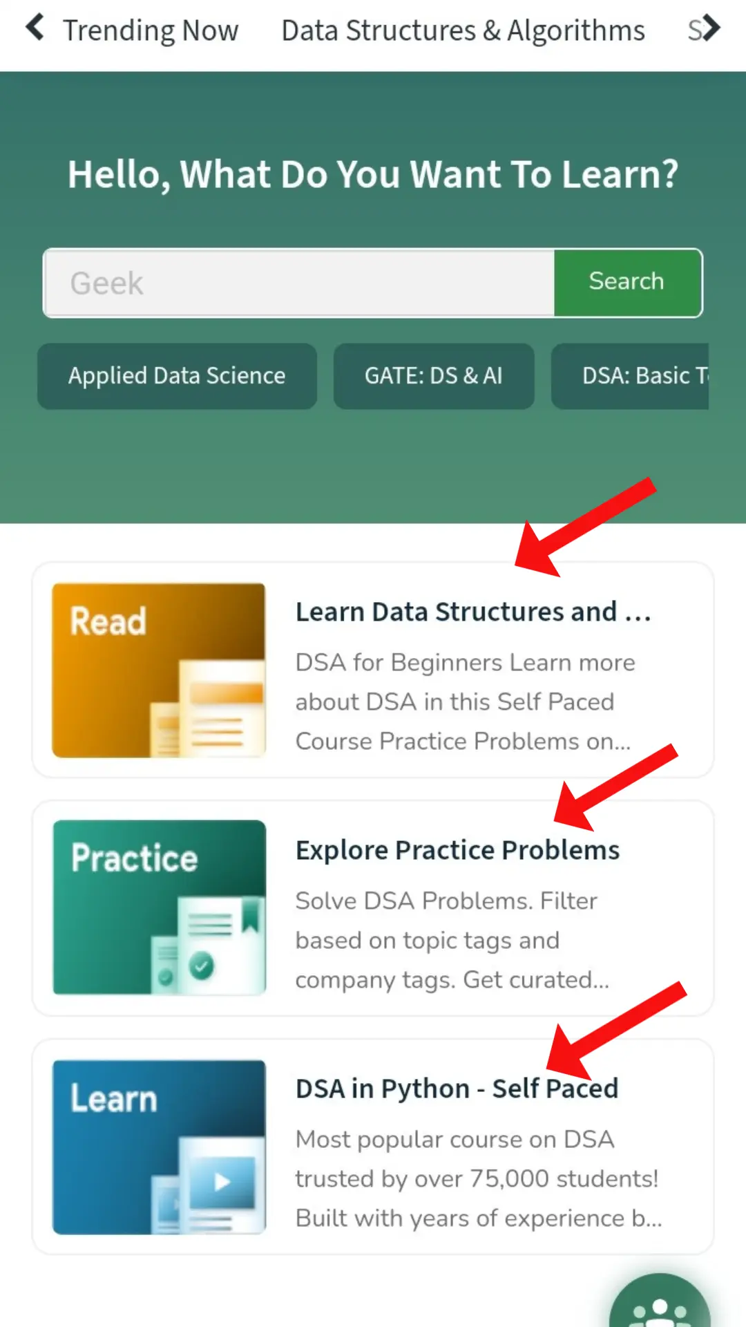 Geeks for Geeks Coupon Code - GFG Courses
