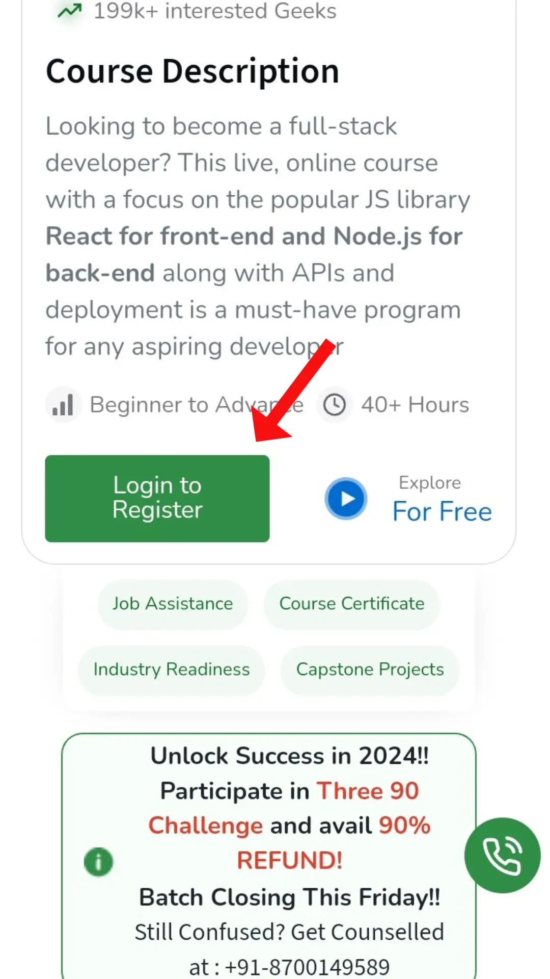 Geeks for Geeks Coupon Code - GFG Login To Register
