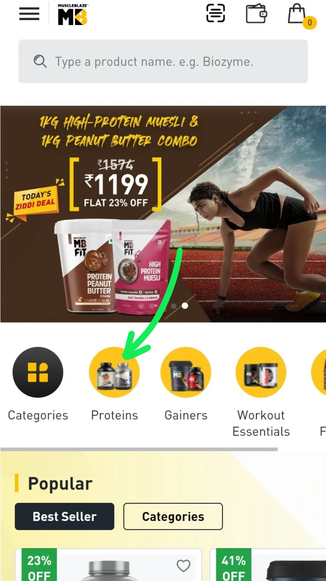 MuscleBlaze Coupon Code category 