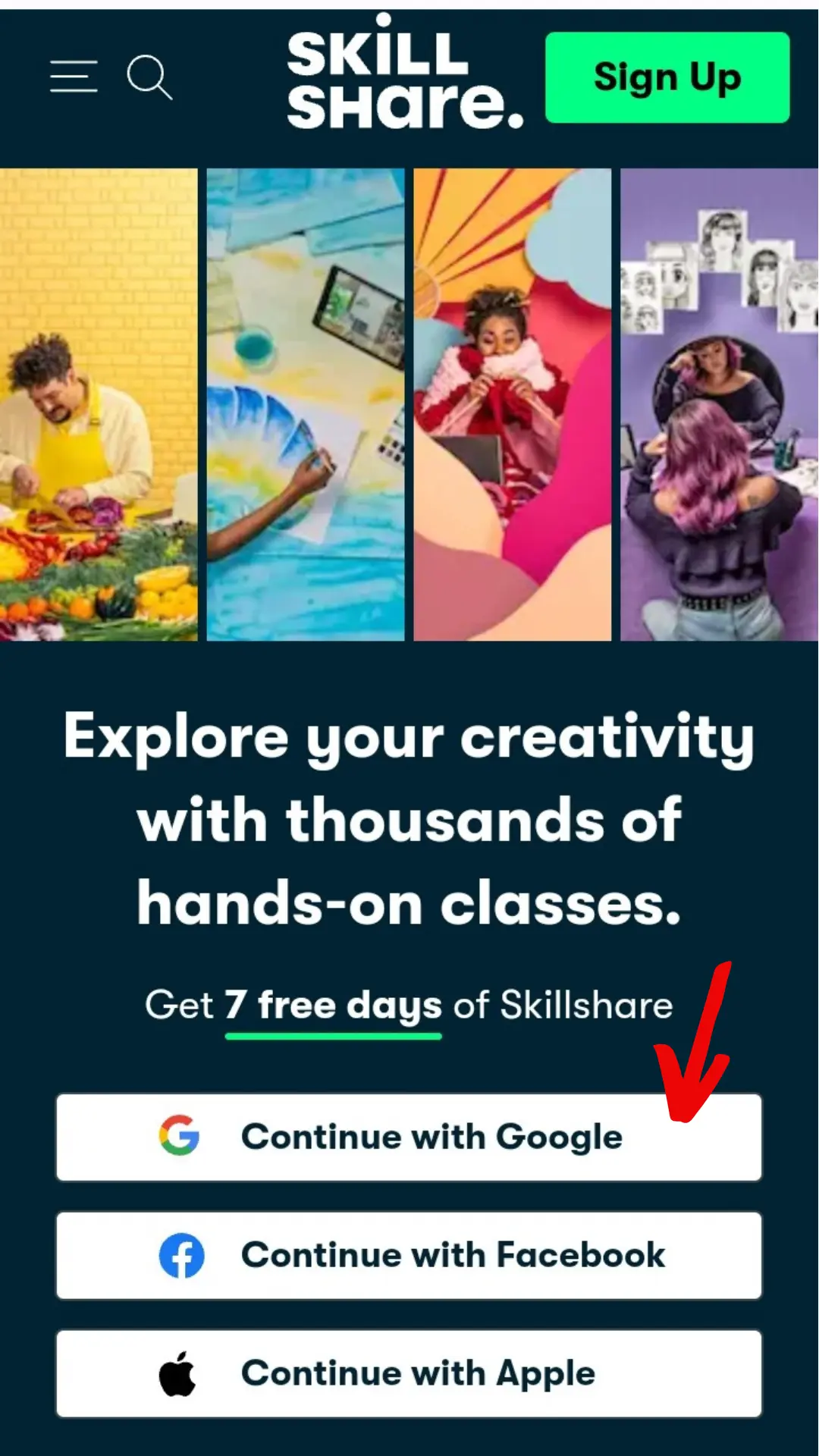 Skillshare Coupon Code Sign in