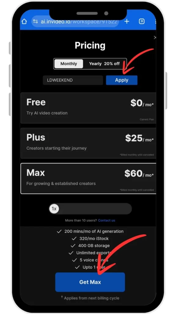  InVideo Coupon Code