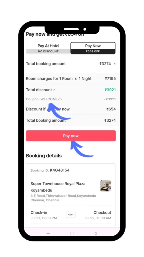 OYO Coupon Code - Upto 70% Discount Coupon 6 Paying Bill OYO Coupon Code